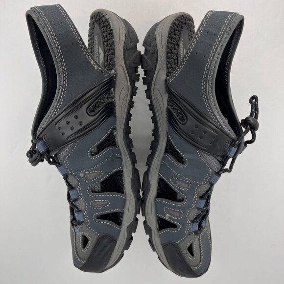 Ozark Trail Mens MN0T28HY177 Blue Bungee Lace Closed Toe Size 10 Hiking Sandals - Picture 6 of 9